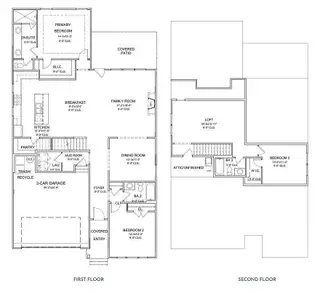 New construction Single-Family house 7778 Mistflower Cir, Chattanooga, TN 37421 plan Aster K - image