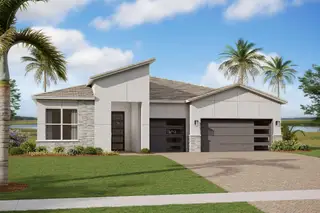 New construction Single-Family house 11953 Sw Pantone St, Port St. Lucie, FL 34987 plan Harbor - image