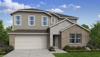 New construction Single-Family house 206 Crumpton Wy, Hutto, TX 78634 plan Warbler - image