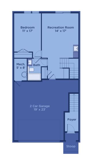 New construction  house 3605 Belle Fields Xing, Suwanee, GA 30024 plan The Flint - image