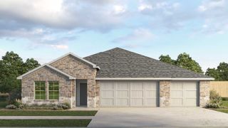 New construction Single-Family house 248 Rivers Edge Dr, Georgetown, TX 78628 plan The Courtland - image