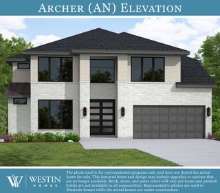 New construction Single-Family house 5006 Nesbit Path, Rosenberg, TX 77471 plan The Archer - image