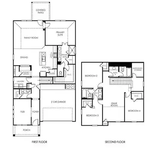 New construction Single-Family house 16278 Parish Pointe Ct, Conroe, TX 77302 plan The Somerville (3L16) - image