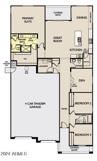 New construction Single-Family house 22682 E Roundup Way, Queen Creek, AZ 85142 Ruby Homeplan- photo