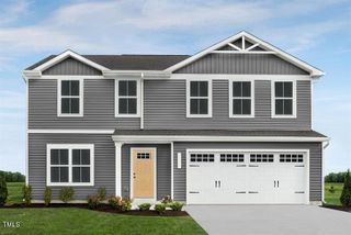 New construction Single-Family house 1577 Ivy Meadow Lane, Zebulon, NC 27597 Cedar- photo