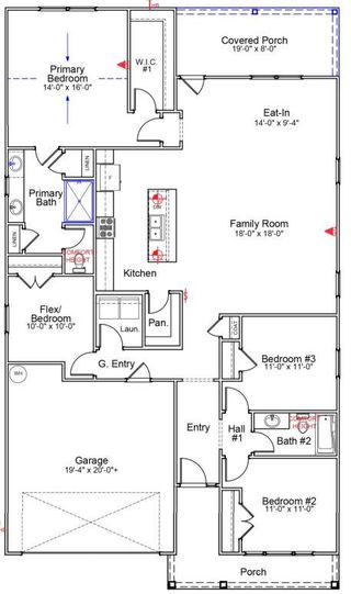 New construction Single-Family house 1023 Par Three Ct, Manning, SC 29102 plan Gwinnett II - image