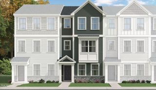 New construction Townhouse house 407 Deercroft Drive, Apex, NC 27539 Manteo II- photo