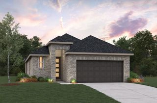 New construction Single-Family house 21006 Carob Tree Ln, Tomball, TX 77377 plan Cambridge - image