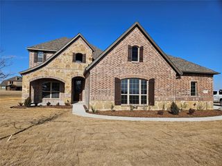 New construction Single-Family house 717 Georgia Blvd, Collinsville, TX 76233 6 car Super Stall- photo