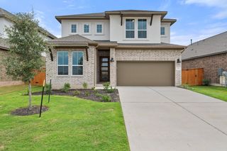 New construction Single-Family house 332 Lariat Lp, Liberty Hill, TX 78642 plan Rowan - image