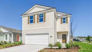New construction Single-Family house 1406 Lark Sparrow St, Green Cove Springs, FL 32043 plan Elston+ - image