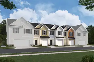 New construction Townhouse house 2224 Bright Shore St, Raleigh, NC 27610 plan Yates - Interior Home - image