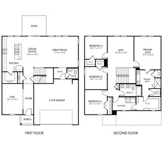 New construction Single-Family house 1617 Erindale Dr, Wellford, SC 29385 plan Dakota - image