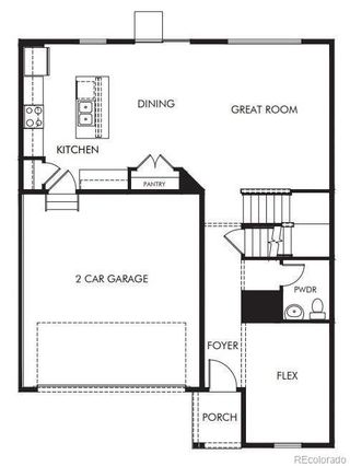 New construction  house 1022 Odessa Lake Rd, Severance, CO 80550 plan The Twin Peaks - image
