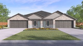 New construction Townhouse house 18516-B High Flyer Wy, Manor, TX 78653 plan The Juniper - image