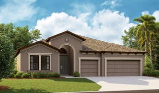 New construction Single-Family house 13050 Long Valley Cir, Spring Hill, FL 34609 plan Bayshore I - image