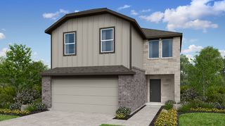 New construction Single-Family house 222 Bayou Mint Blvd, Buda, TX 78610 plan Harrier - image