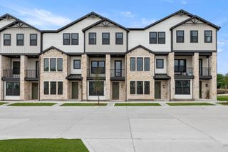 New construction Townhouse house 1037 Concan Dr, Plano, TX 75075 plan Davis - image