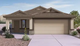 New construction Single-Family house 10442 W Thetford Ln, Marana, AZ 85653 plan Caroline - image