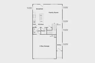 New construction Townhouse house 623 Treasure Dr, Stockbridge, GA 30281 plan Dallas - image
