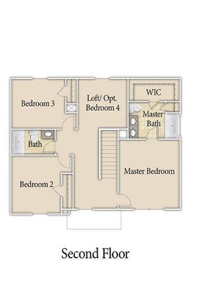 New construction Single-Family house Allenhurst, GA 31301 plan The Pamona - image