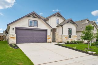 New construction Single-Family house 12205 Moon Pool, Schertz, TX 78154 plan Oleander - image