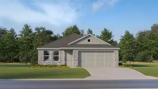 New construction Single-Family house 16227 Domestic Dove Wy, Hockley, TX 77447 plan Newlin - image