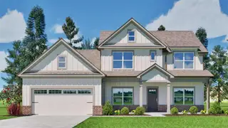 New construction Single-Family house 1250 Birch Wy, Loganville, GA 30052 plan (GA) Brooks A 3 Side Entry - image
