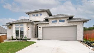 New construction Single-Family house 3645 Agarita Pass, Bulverde, TX 78163 plan 2493W - image