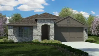 New construction house 16545 Hudson Prairie Wy, Fort Worth, TX 76247 plan Elgin - image