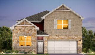 New construction Single-Family house 1909 Fannie Rd, Georgetown, TX 78633 plan Wyatt - image