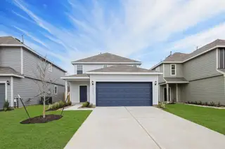 New construction Single-Family house 1421 Mount Bassie Trl, Conroe, TX 77301 plan The Woodland - image