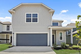 New construction Single-Family house 13628 Helton Pass, St. Hedwig, TX 78152 plan The Wisteria - image