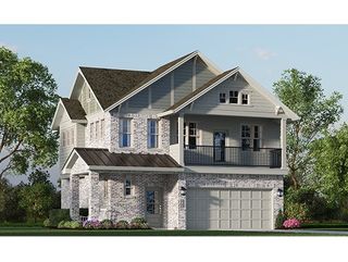 New construction Single-Family house 7739 Swooping Swallow Lane, Katy, TX 77494 Storybrooke - Courtyard Collection- photo