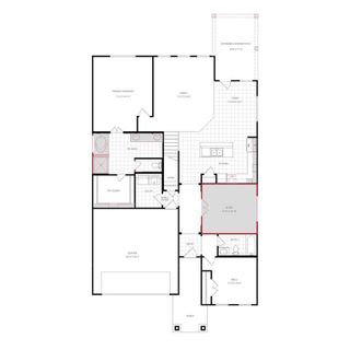New construction Single-Family house 329 Deer Ridge Dr, Aledo, TX 76008 Ironwood II V- photo