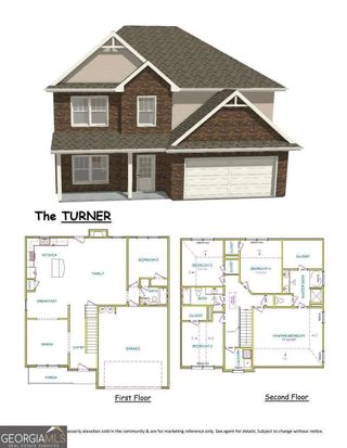 New construction Single-Family house Griffin, GA 30223 plan Turner - image