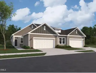 New construction Duplex house 855 Hanford Landing Dr, Graham, NC 27253 plan Clay - image