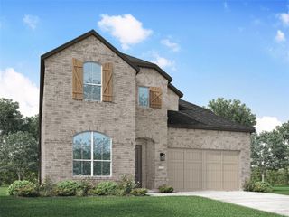 New construction Single-Family house 1408 Crimson Sunset Dr, Georgetown, TX 78628 Cambridge Plan- photo