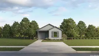 New construction Single-Family house 14808 Gold Lace Cactus, San Antonio, TX 78221 plan The Hannah - image