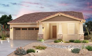 New construction Single-Family house 41100 W. Haley Drive, Maricopa, AZ 85138 Villagio Series - Alcantara- photo