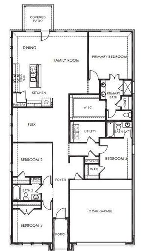 New construction Single-Family house 14001 Callisto, Haslet, TX 76052 plan The Henderson - image