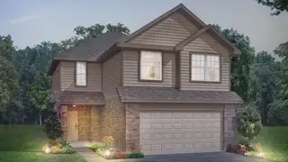 New construction Single-Family house 2983 Sir Ian Blake Dr, Conroe, TX 77301 plan The Lowry - image