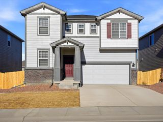 New construction  house 11426 Pikeminnow Pl, Colorado Springs, CO 80925 plan The Twin Peaks - image