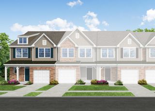 New construction Townhouse house 4365 Black Ct, Harrisburg, NC 28075 plan Cary - image