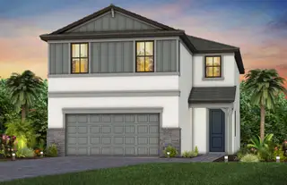 New construction Single-Family house 4362 Rumeli Ln, Lake Worth, FL 33467 plan Trailside - image