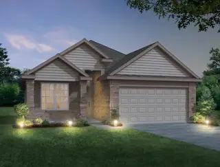 New construction Single-Family house 10656 Stag Ln, Crowley, TX 76036 plan The Palermo - image