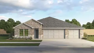 New construction Single-Family house 248 Rivers Edge Dr, Georgetown, TX 78628 plan The Courtland - image