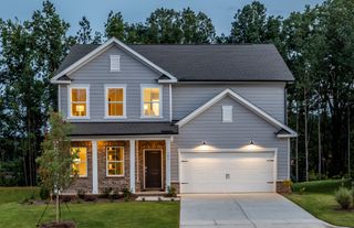 New construction Single-Family house 445 Grange Farm Pl, Raleigh, NC 27603 plan Hampton - image