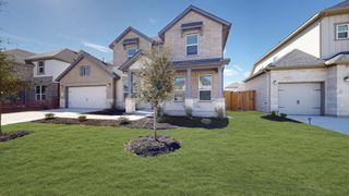 New construction Single-Family house 2013 Billings Wy, Leander, TX 78641 plan Dickinson - Classic Series - image