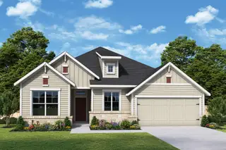New construction Single-Family house 8123 Wellstone, Schertz, TX 78154 plan The Paddington - image